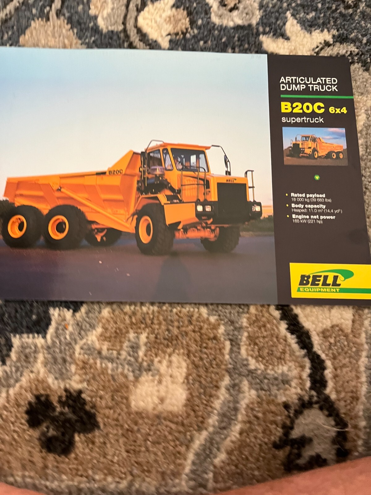 Bell B20C Articulated Truck Brochure FCCA