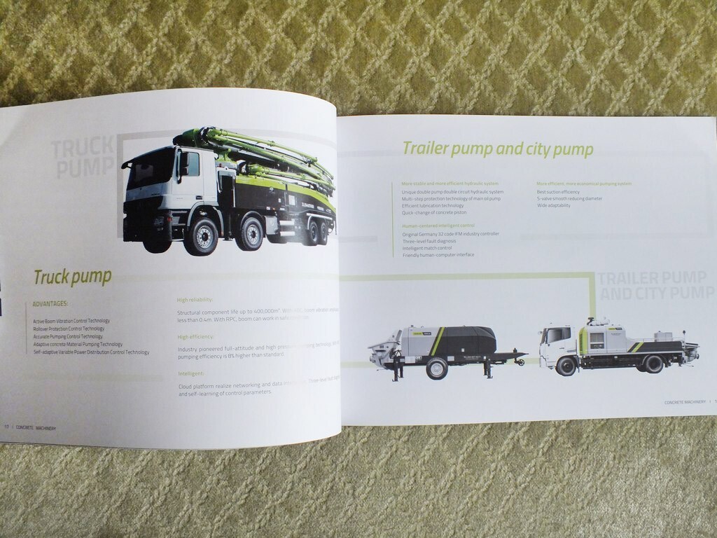 ZOOMLION Full Product Catalog Excavators Buldozers Cranes Tractors Brochure 2018