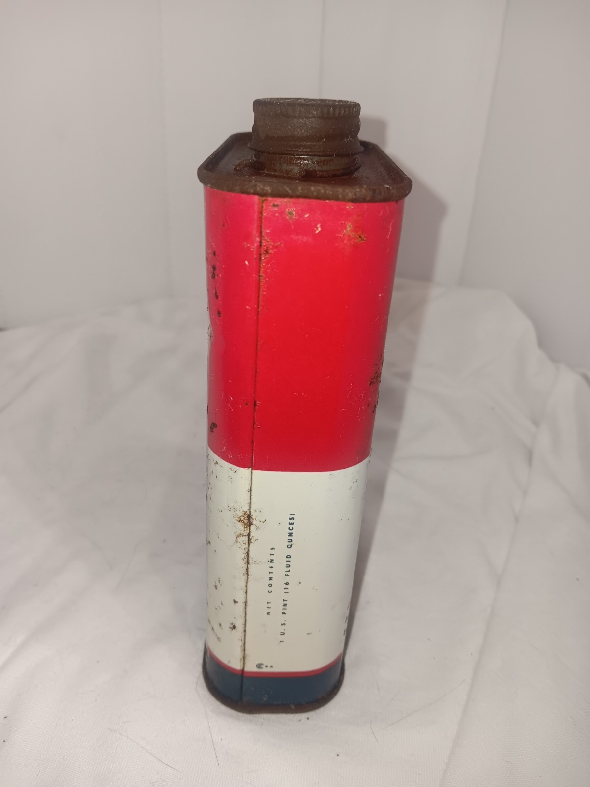 1940’s-ESSO Flit Fly and Mosquito Killer-EMPTY- Pint Vintage Metal Can-FREE SHIP