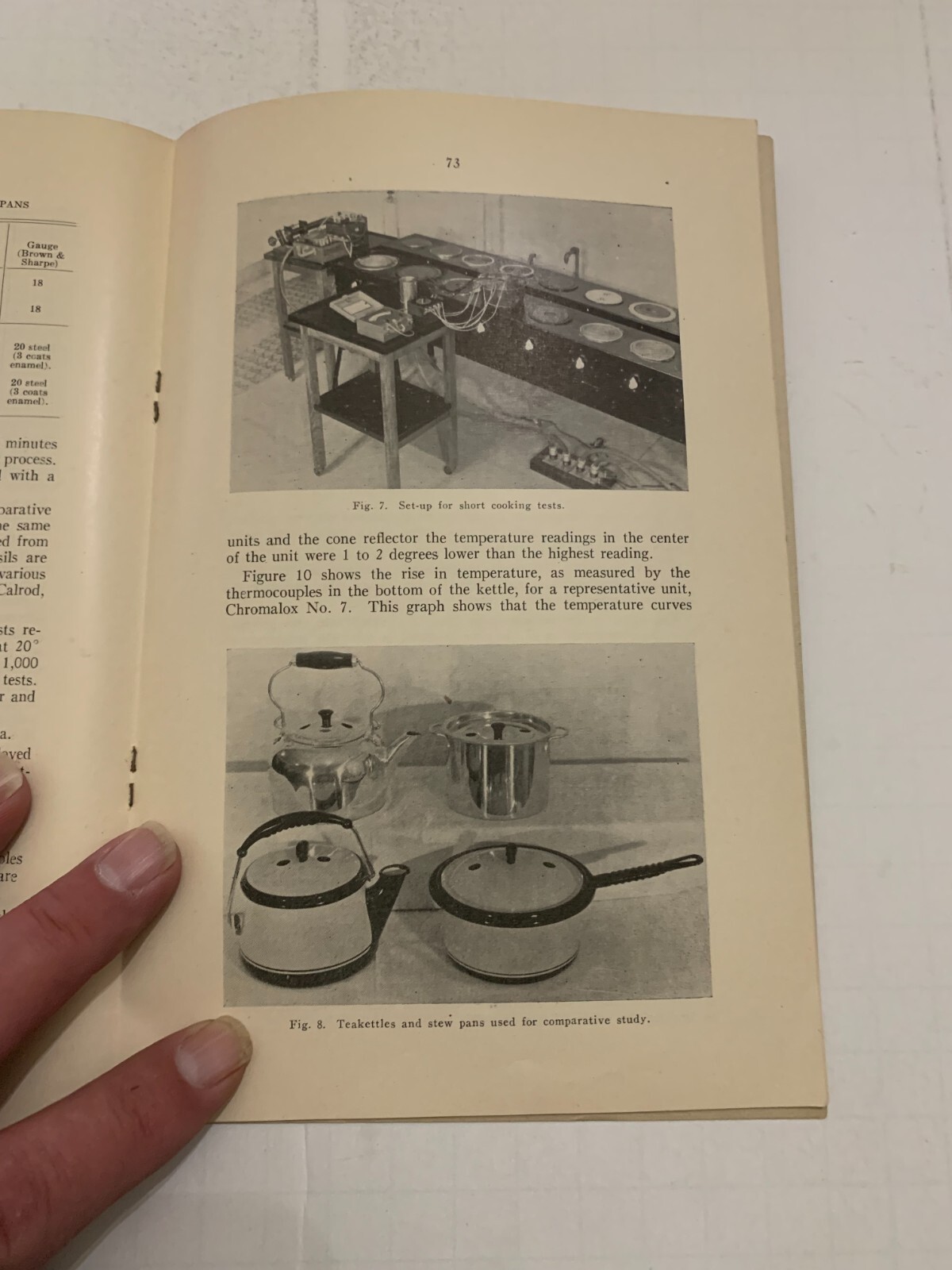 1937 Utilization of Heat from Electric Surface Units by Certain Cooking Utensils