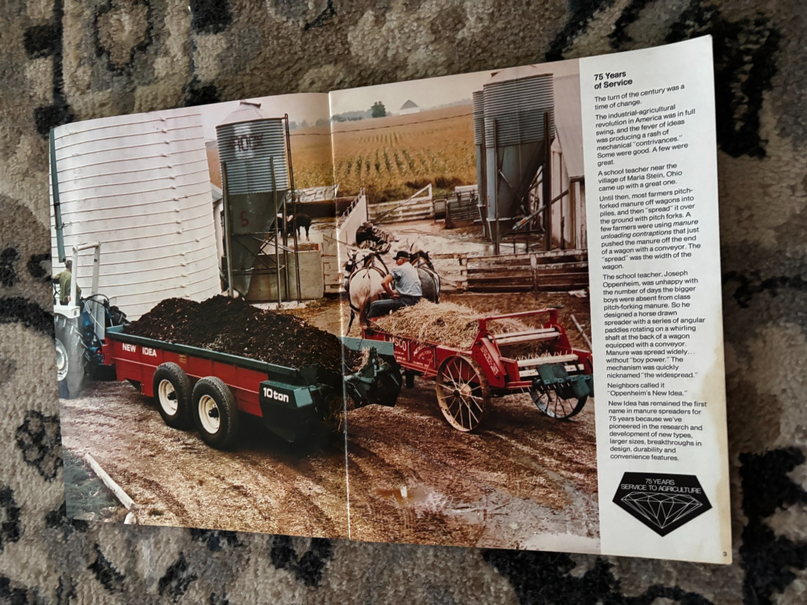 New Idea Manure Spreaders For 1974 Brochure DCPA26