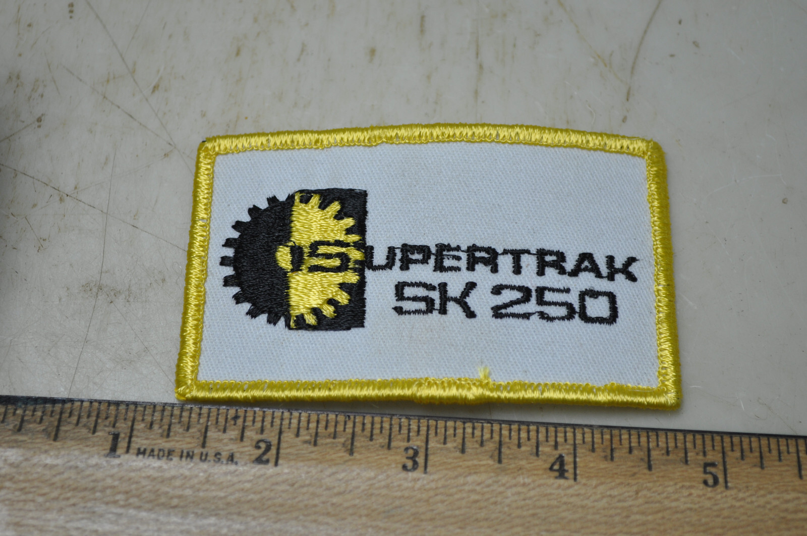 SuperTrak SK250 Forestry Mulcher SUPERTRAK SK 250 Cloth Patch,for a cap/uniform