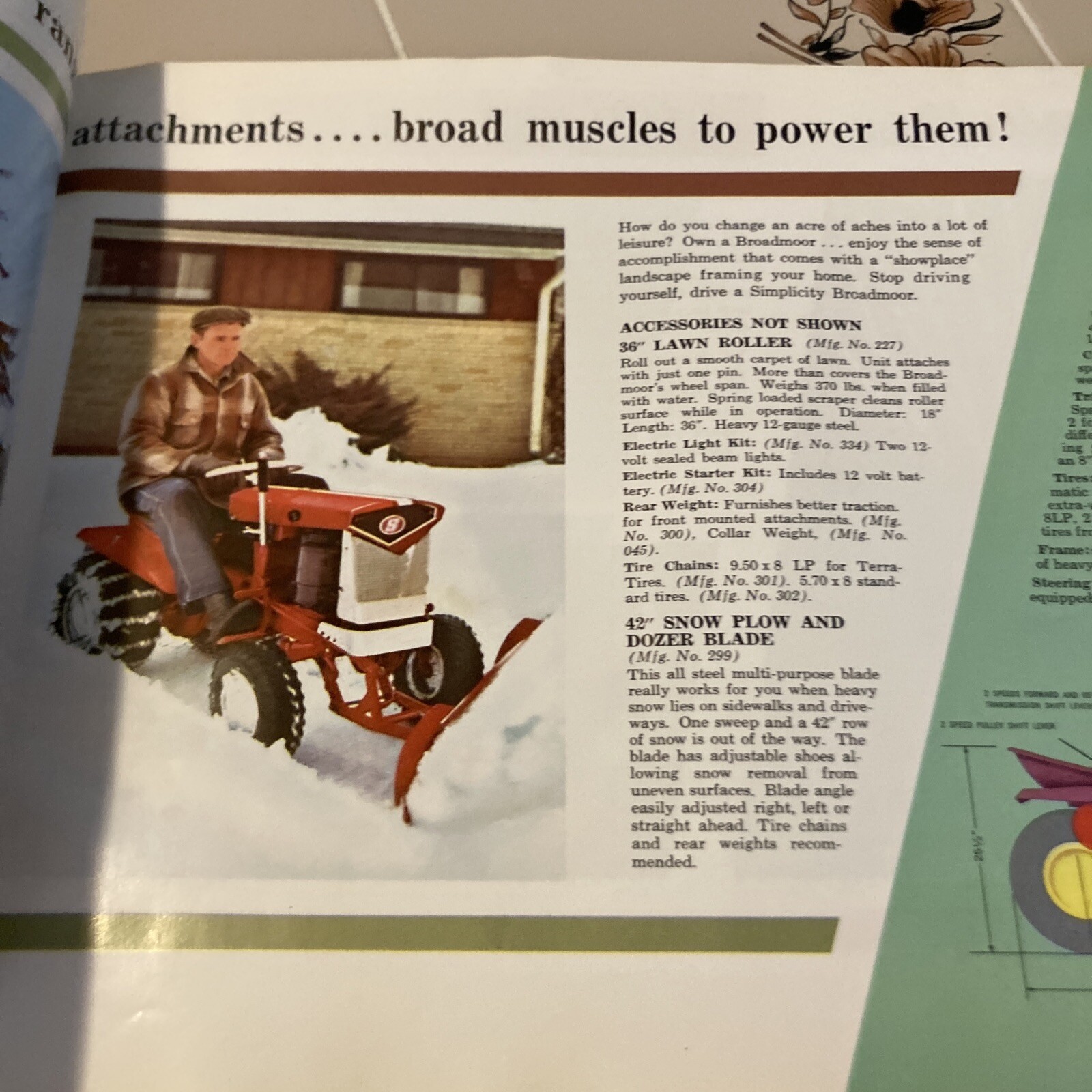 Simplicity Color 1966 Brochure …. Live The Life Of Simplicity Lawn Tractors