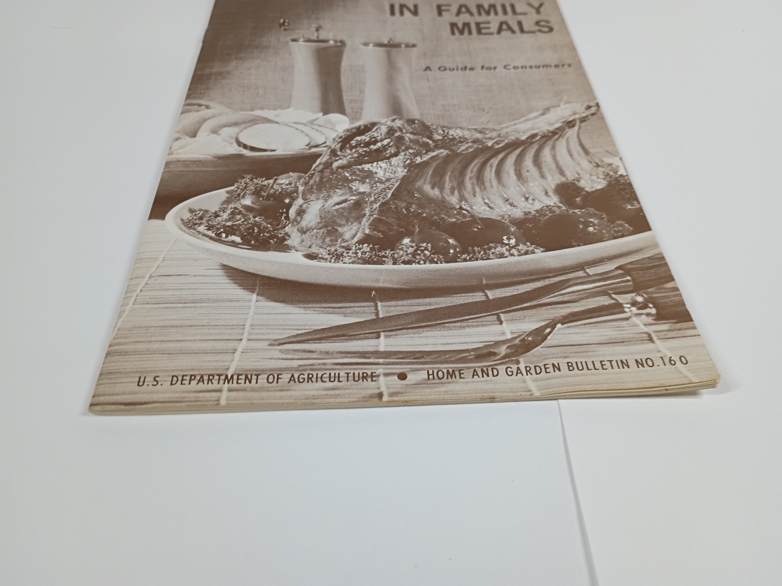 1970’s US Department Of Agriculture ‘Pork In Family Meals