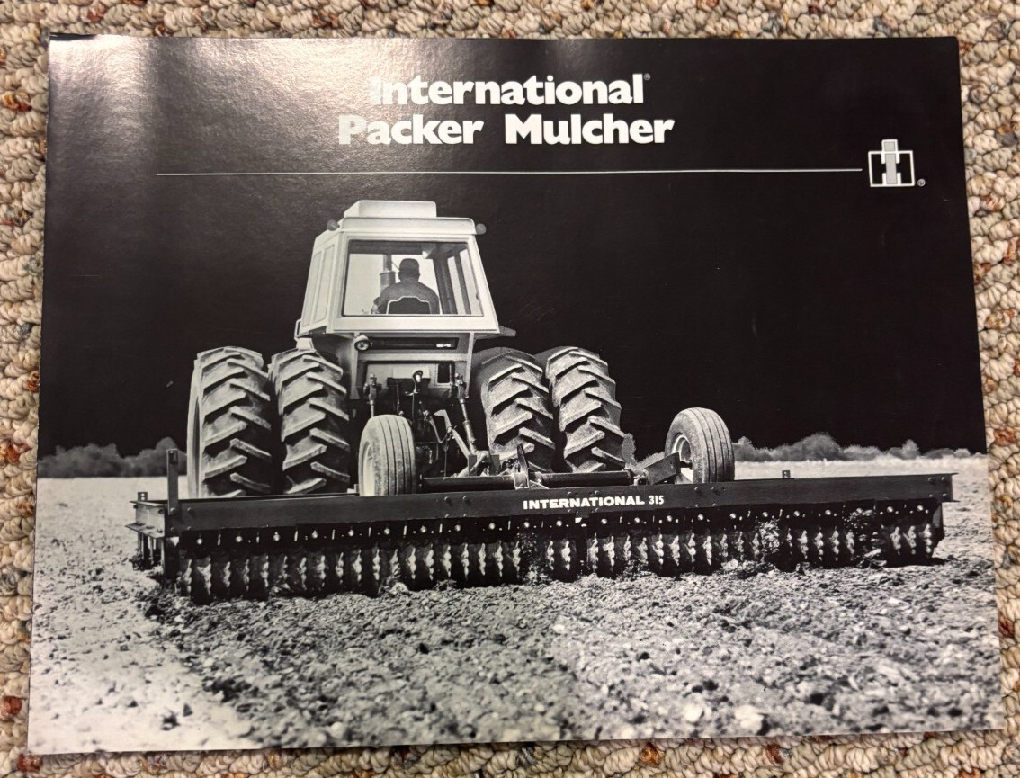International Harvester Packer Mulcher For 1972 Brochure FCCA25