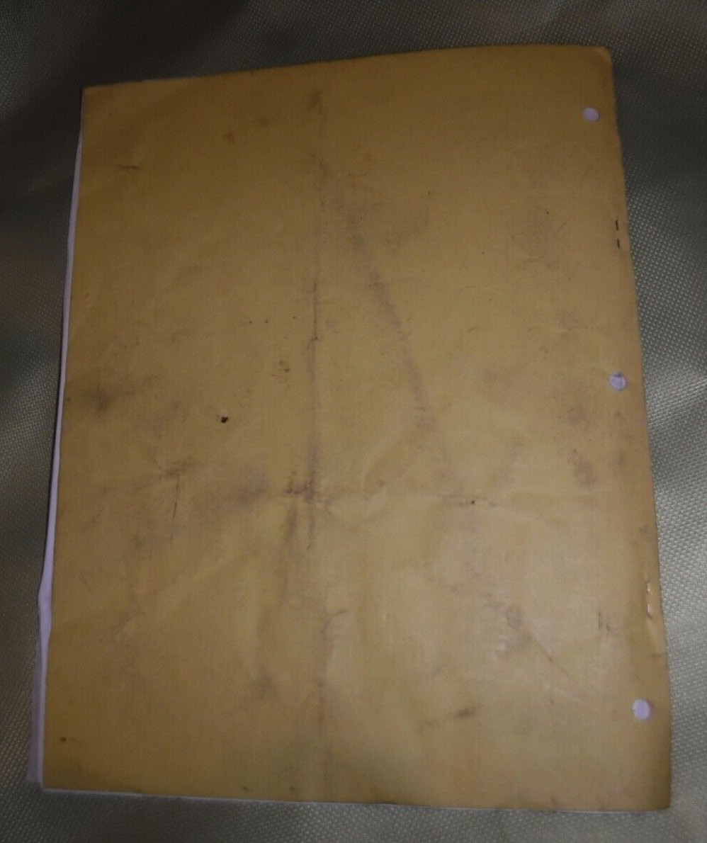 POLLARD OPERATORS MANUAL INSTRUCTIONS /PARTS LIST MODEL 109A 650 WINDOW TURNER
