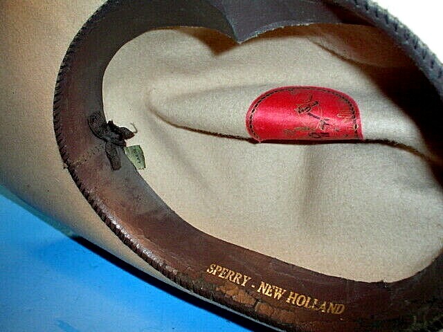 ORIGINAL 1950’s 60’s SPERRY-NEW HOLLAND COWBOY HAT
