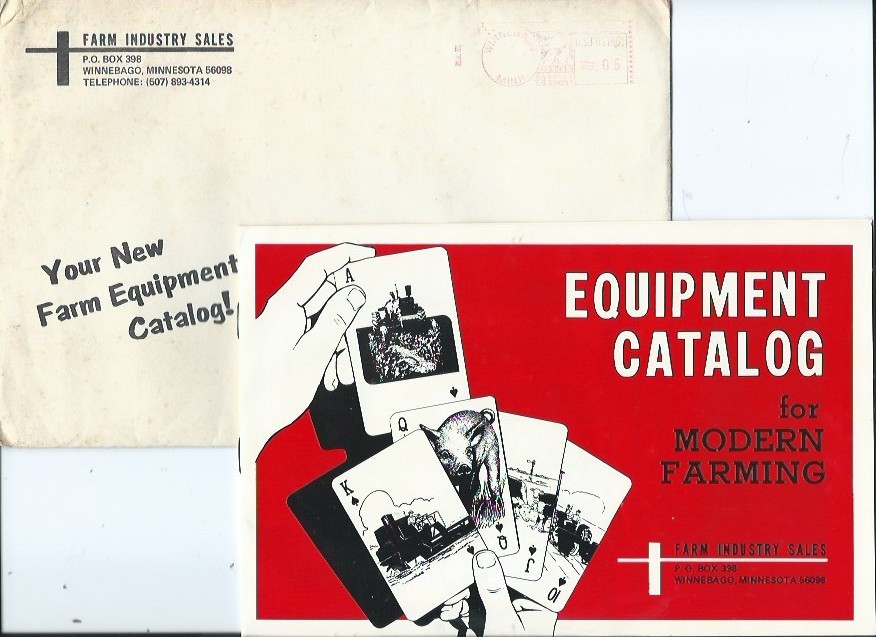 vintage 70’s Badger BARN CLEANER 16-pg BOOKLET + FARM INDUSTRY Equipment CATALOG