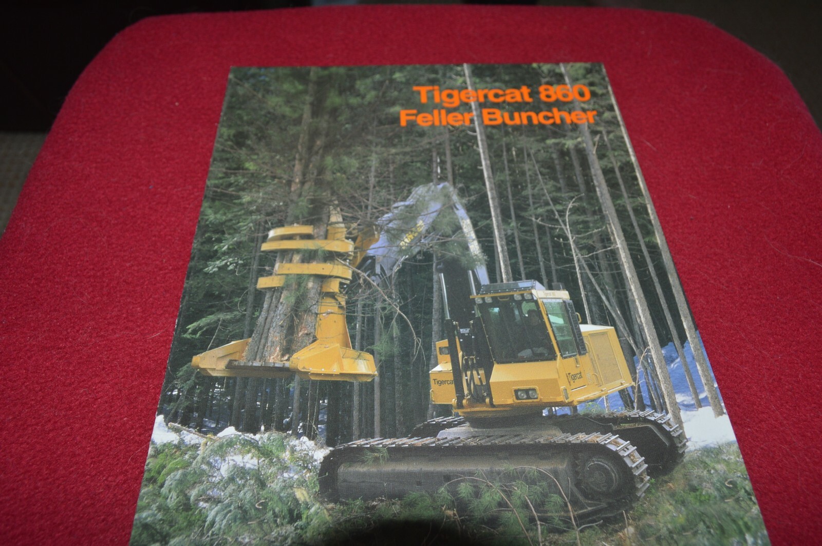 Tigercat 860 Feller Buncher Brochure FCCA
