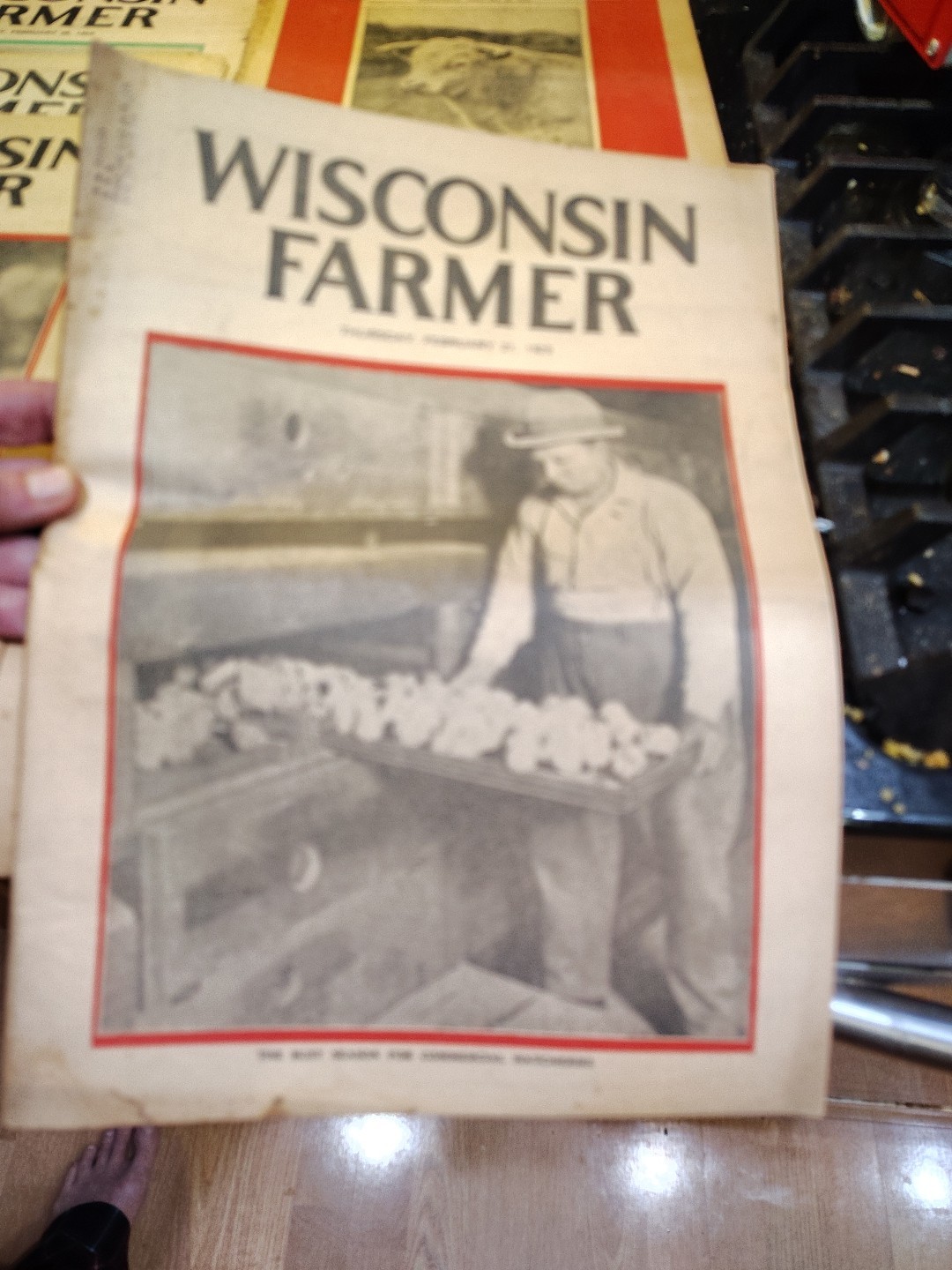 Lot Of 7 – 1929 Wisconsin Farmer Magazines Newspapers Rare