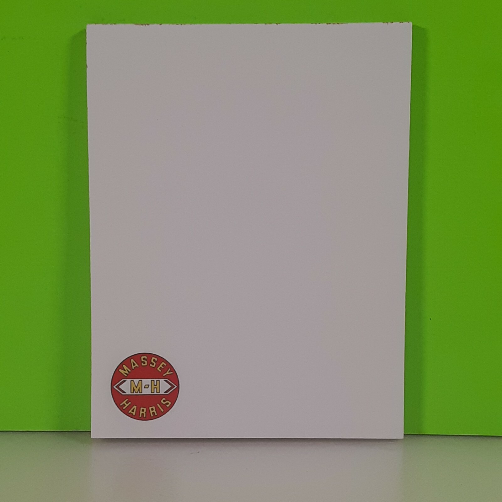Massey Harris Farm Equipment / Tractor Desk Notepad 4″ x 5 1/2″