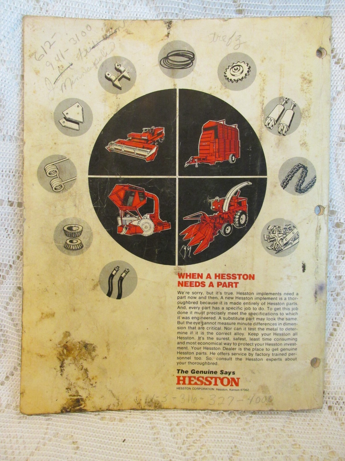 Hesston 5600 Baler Operator’s Manual