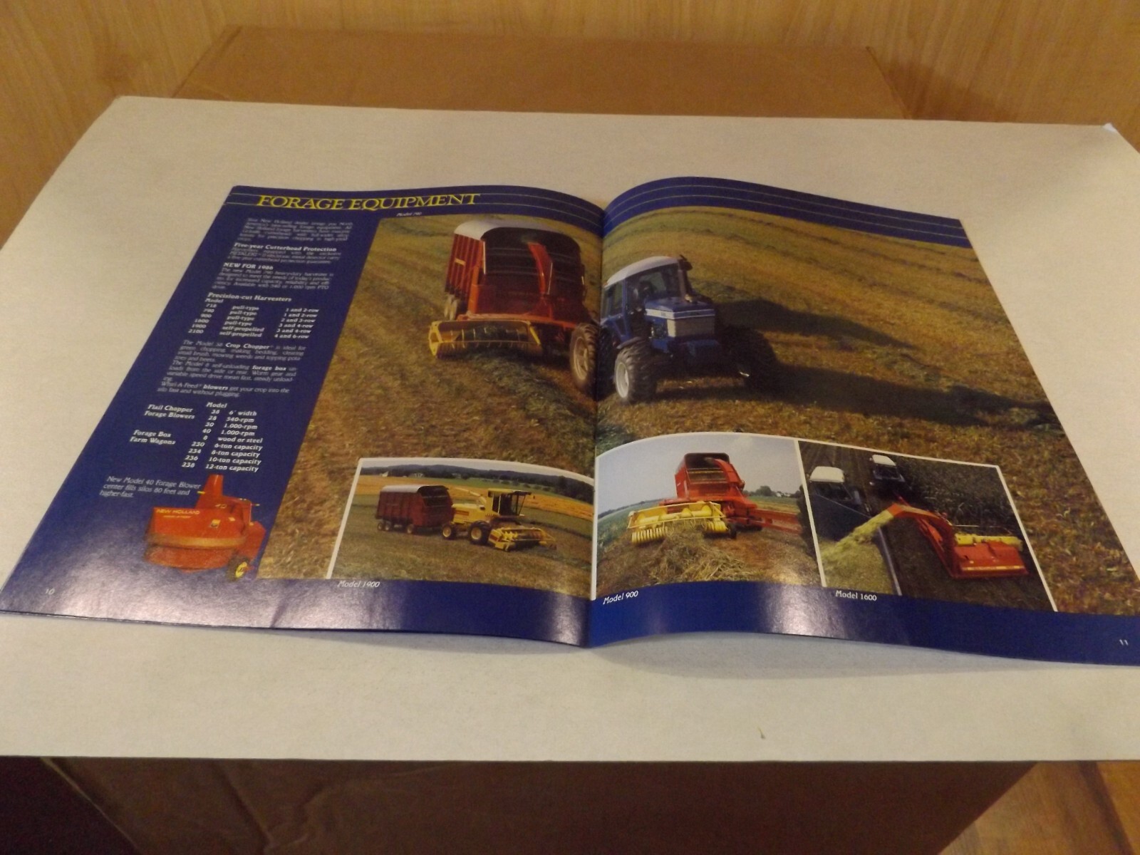 SPERRY NEW HOLLAND NEWS EQUIPMENT BUYER’S GUIDE 1986, LIT # 6175164