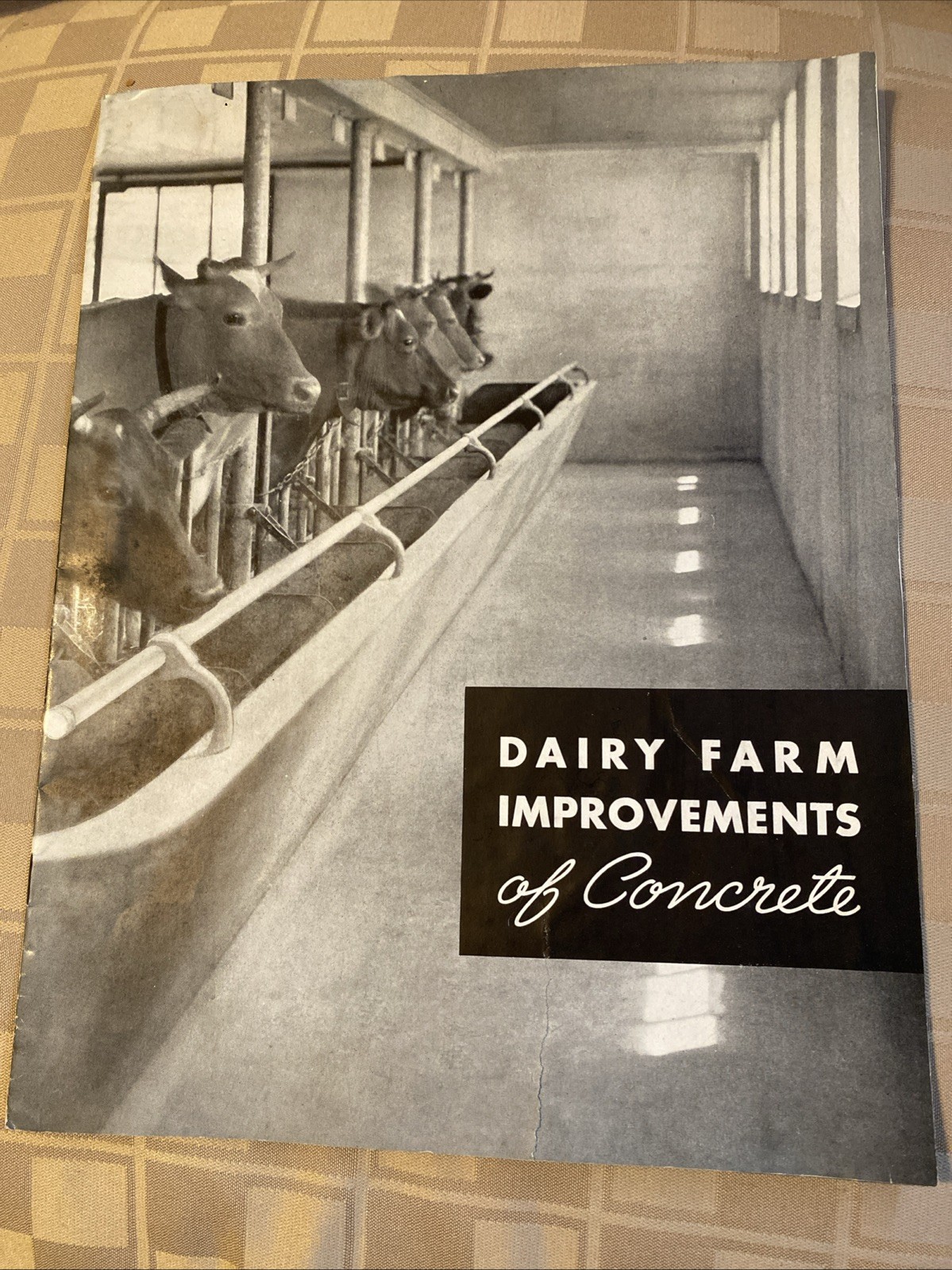 Vintage Farming Using Concrete Booklets Lot