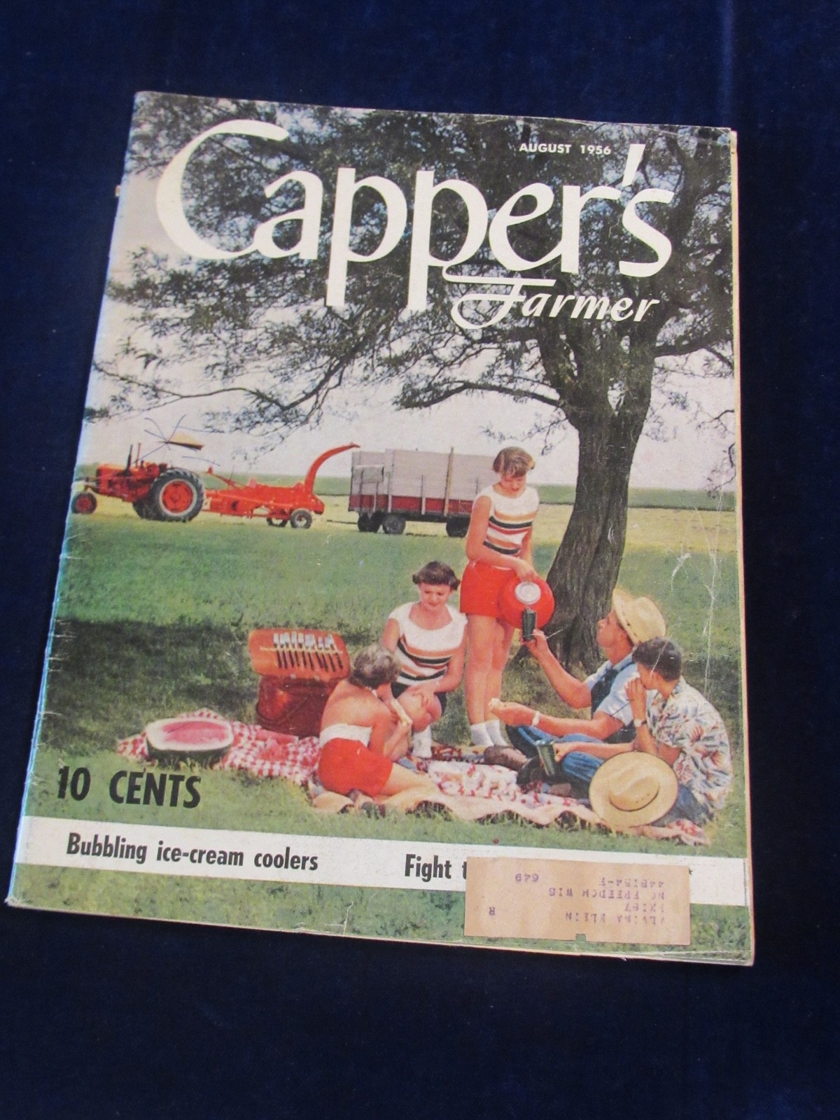 Vintage August 1956 Capper’s Farmer Magazine Machinery & Equipment C632