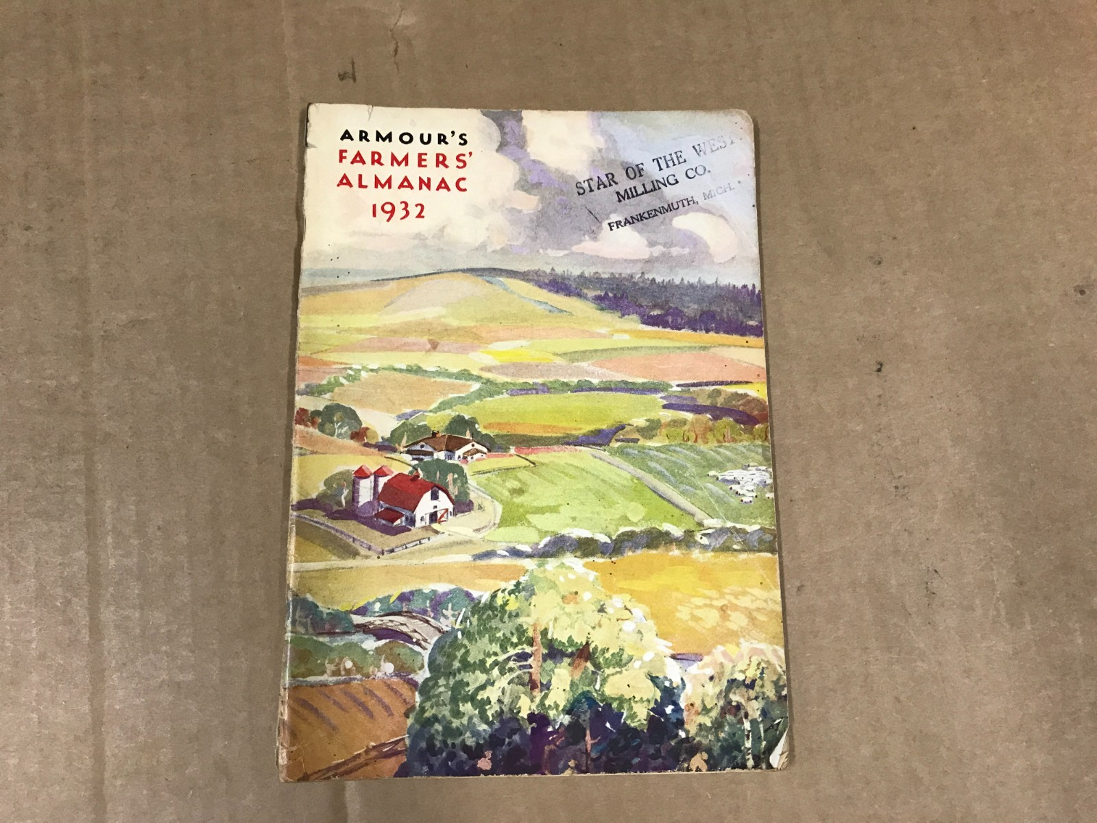Vintage Armour’s Farmer’s Almanac 1932 – Volume 34
