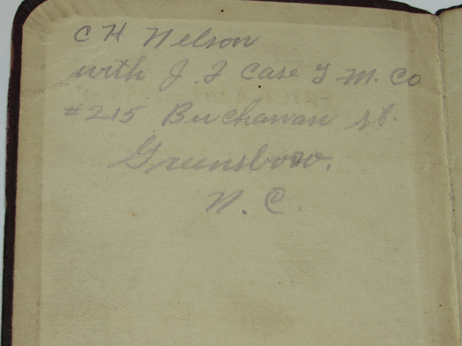 VINTAGE 1913 J. I. CASE THRESHING MACHINE CO PRICE LIST! SALESMAN’S COPY! JI