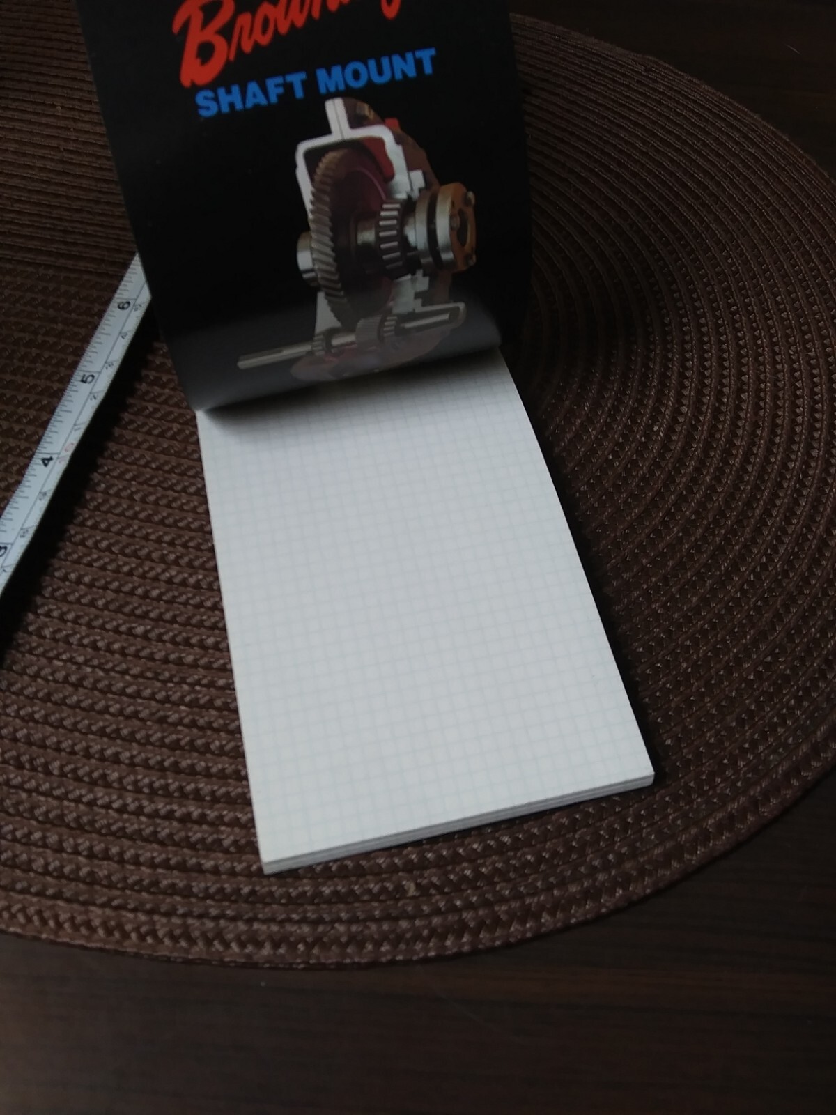 Vintage 1991 Browning Manufacturing Advertising Calender Notepad