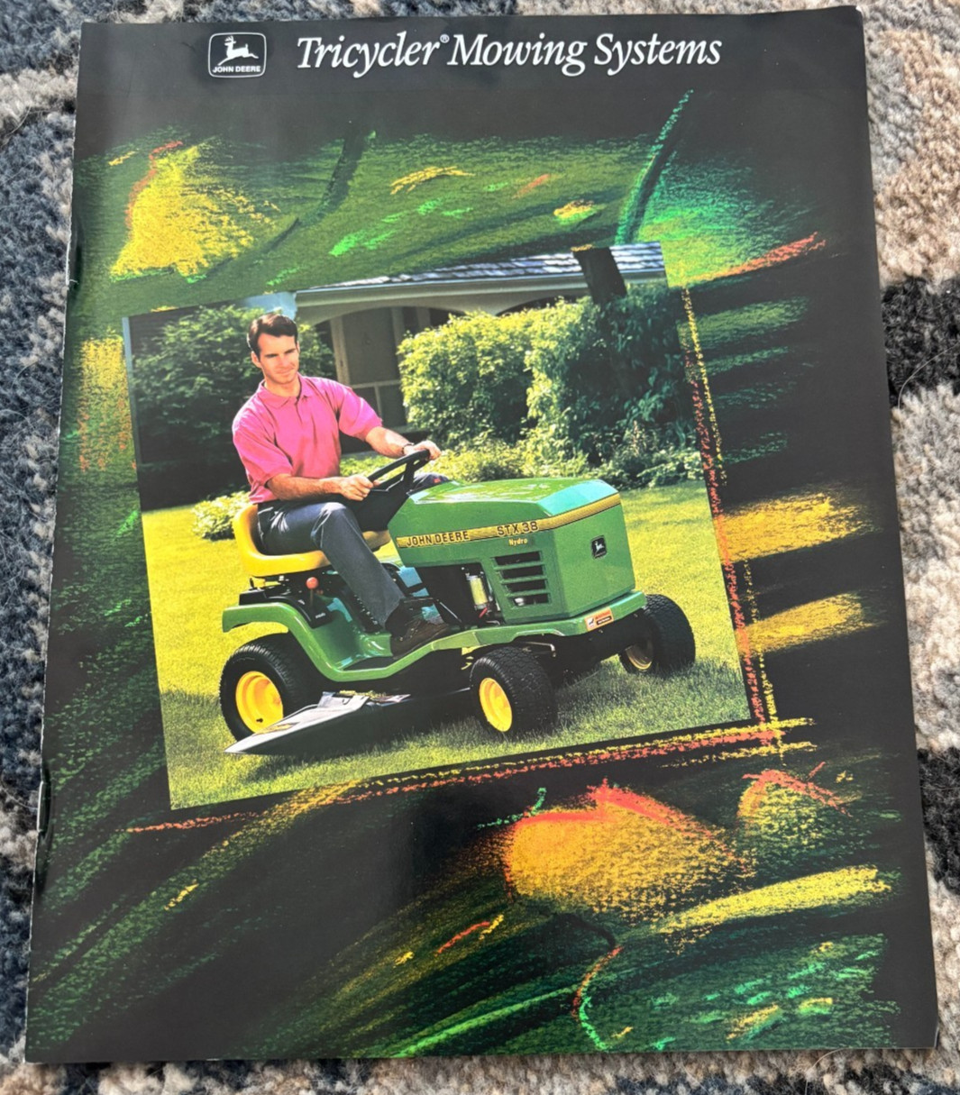 John Deere Tricycler Mowing System For 1994 Brochure DCPA26