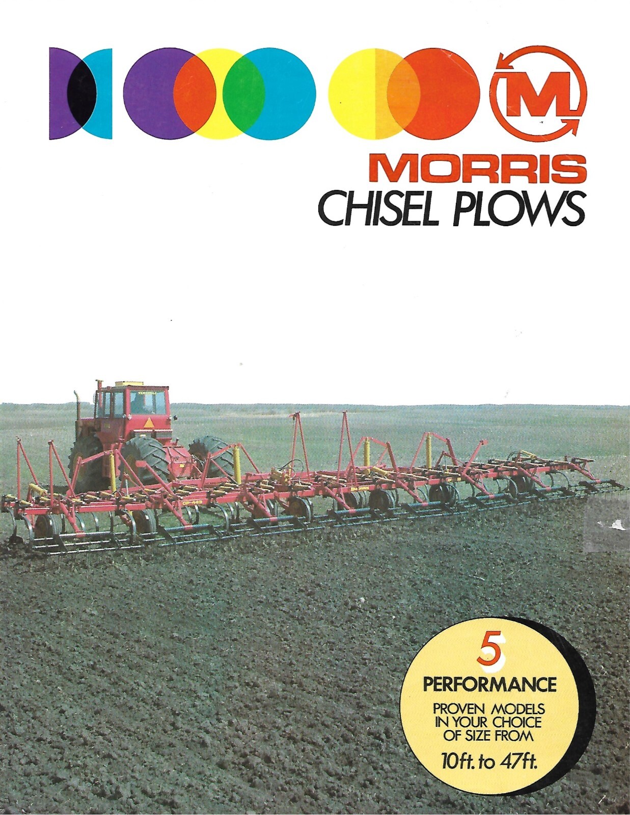 Farm Implement Brochure – Morris – CP-512 et al CP-5 series Chisel Plow (F8071)