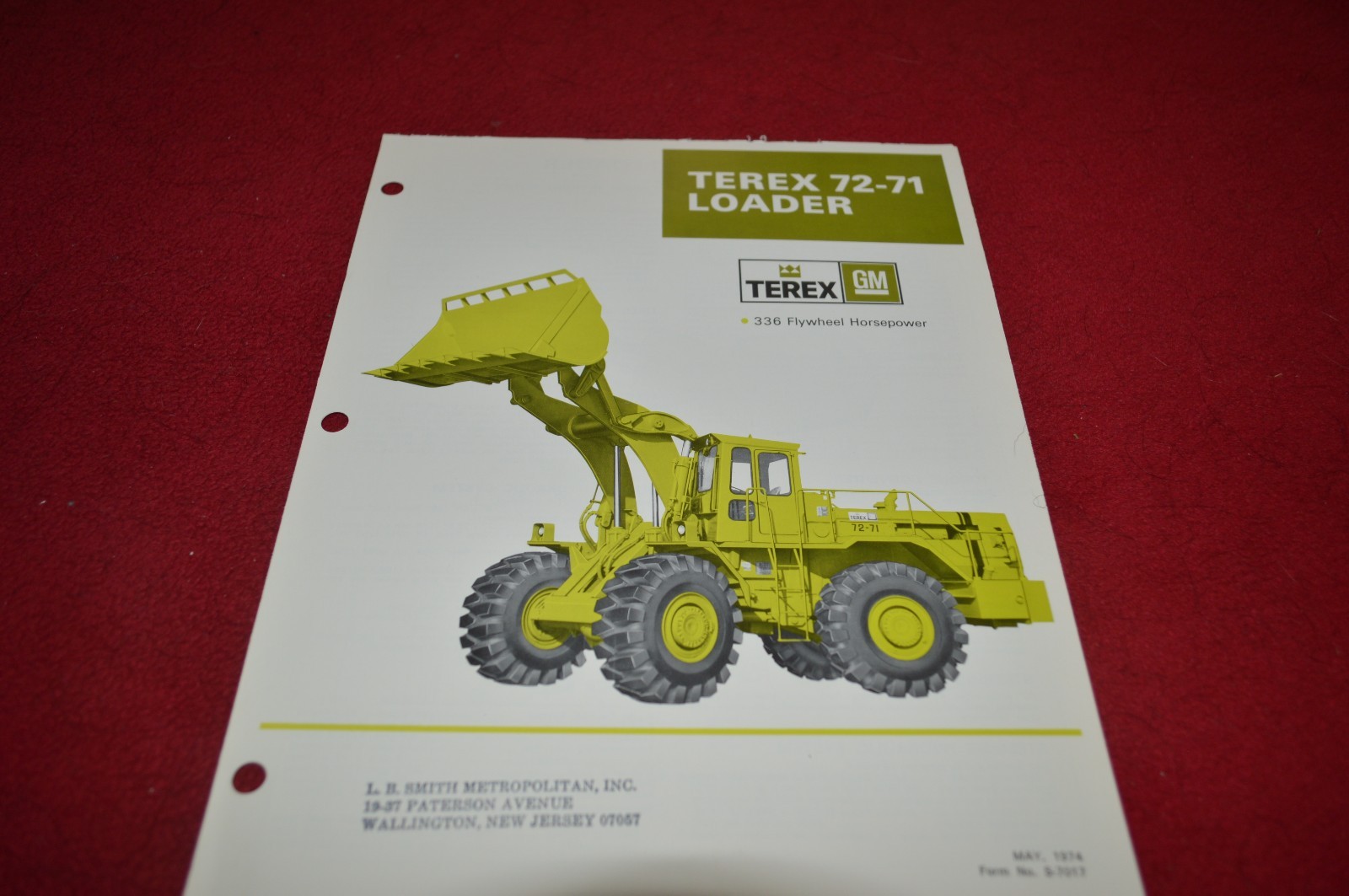 Terex 72-71 Loader Dealer’s Brochure DCPA4