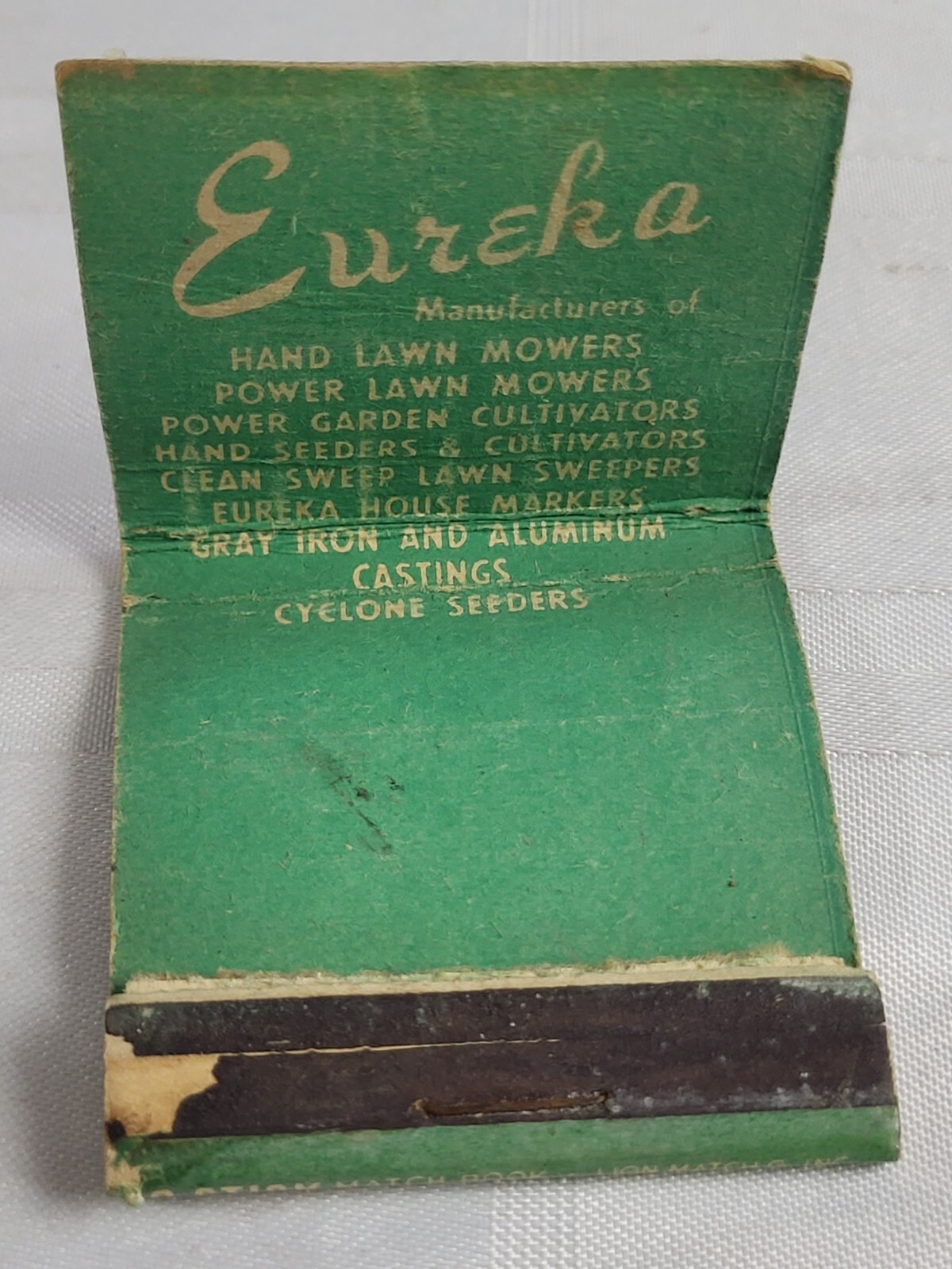 1940’S EUREKA WOODSTOCK CANADA CANADIAN CLIPPER LAWN MOWER ADVERTISING VINTAGE