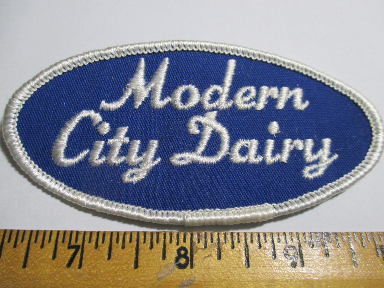 Modern City Dairy Patch NOS 60’S Agriculture Farming Cows