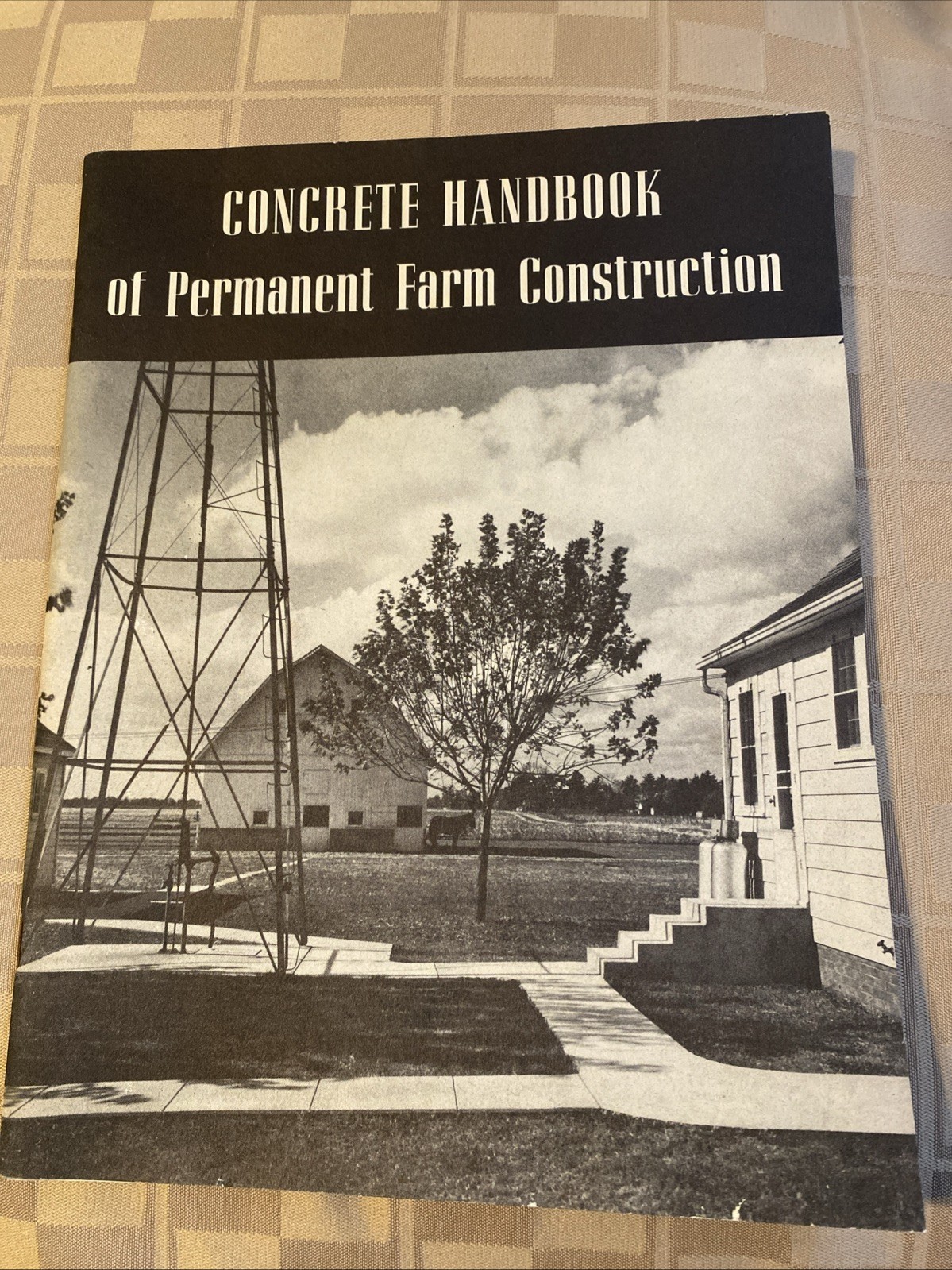 Vintage Farming Using Concrete Booklets Lot
