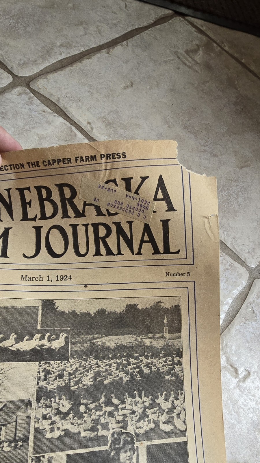 14 Lot/Rare 1923-1924 Nebraska Farm Journals-Capper Farm Press-Vintage Color Art