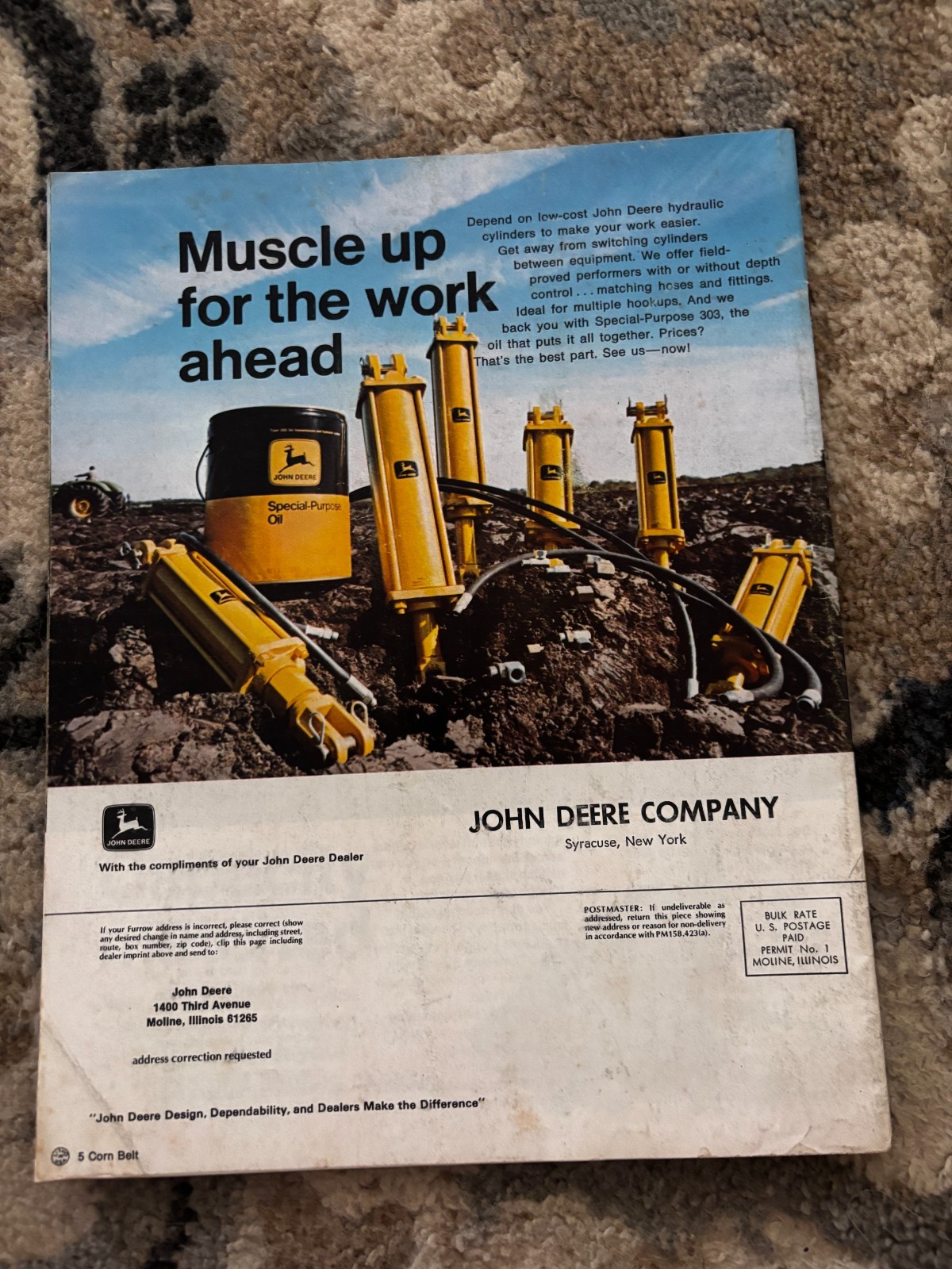 John Deere Furrow Magazine May-June 1972 Brochure DCPA26
