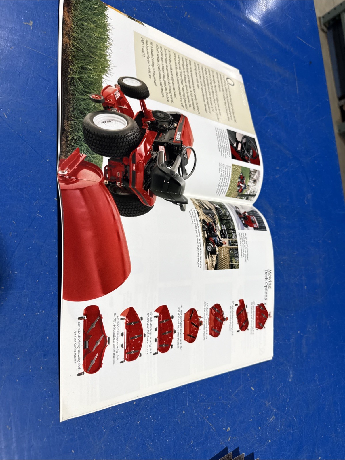 1991 Toro Wheel Horse Garden Tractors Brochure