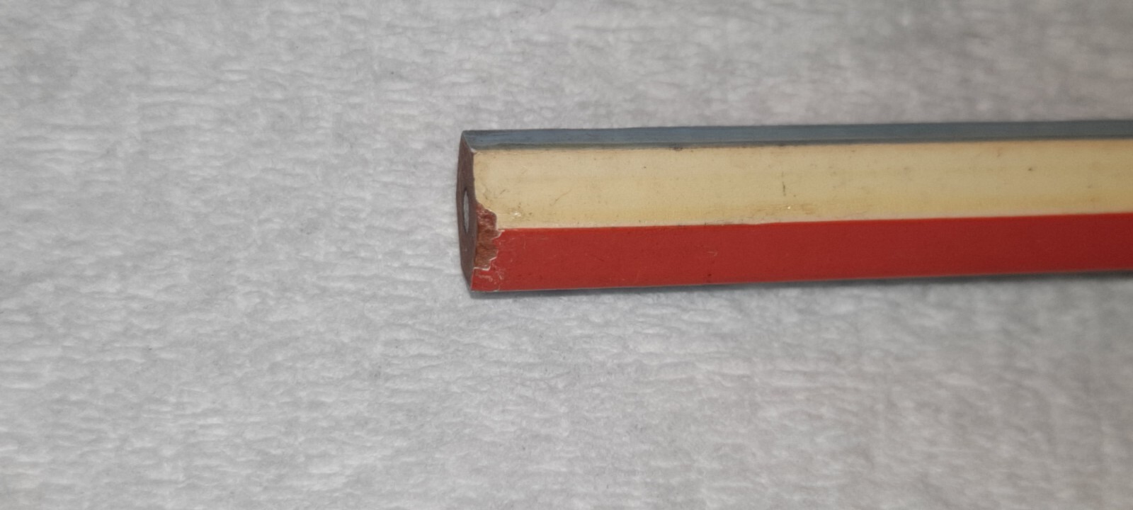 LONG FERRULE”Swiss Bell Farm*Reg. Swiss Brown Cattle*Roanoke, ILL”Unused Pencil