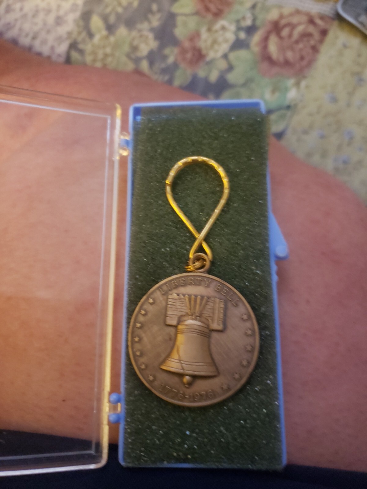 Liberty Bell Petroleum Products Ag Agriculture Keychain Vintage Farm Farming
