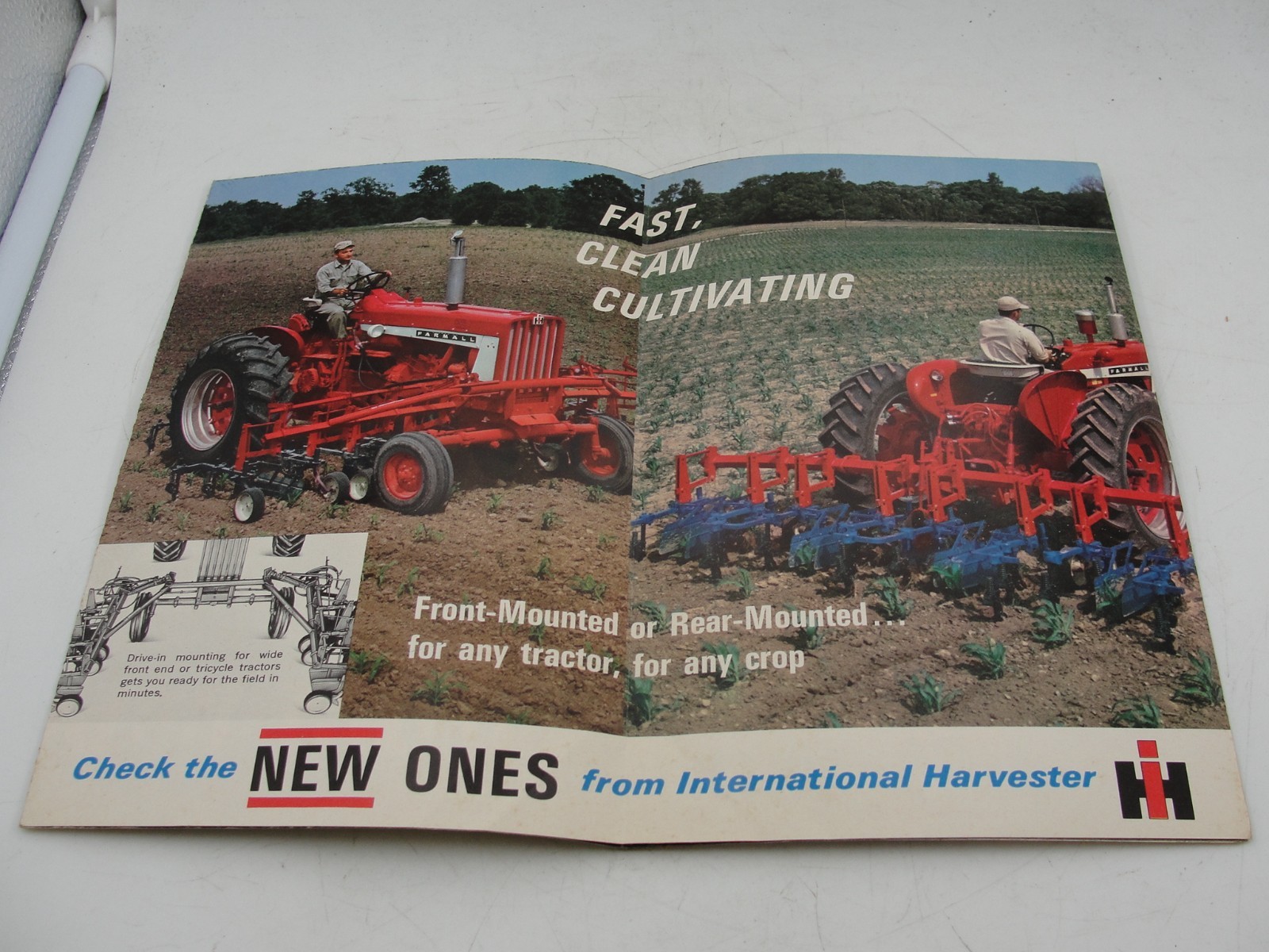 IH Check the NEW Ones Farm Equipment Brochure 1960’s