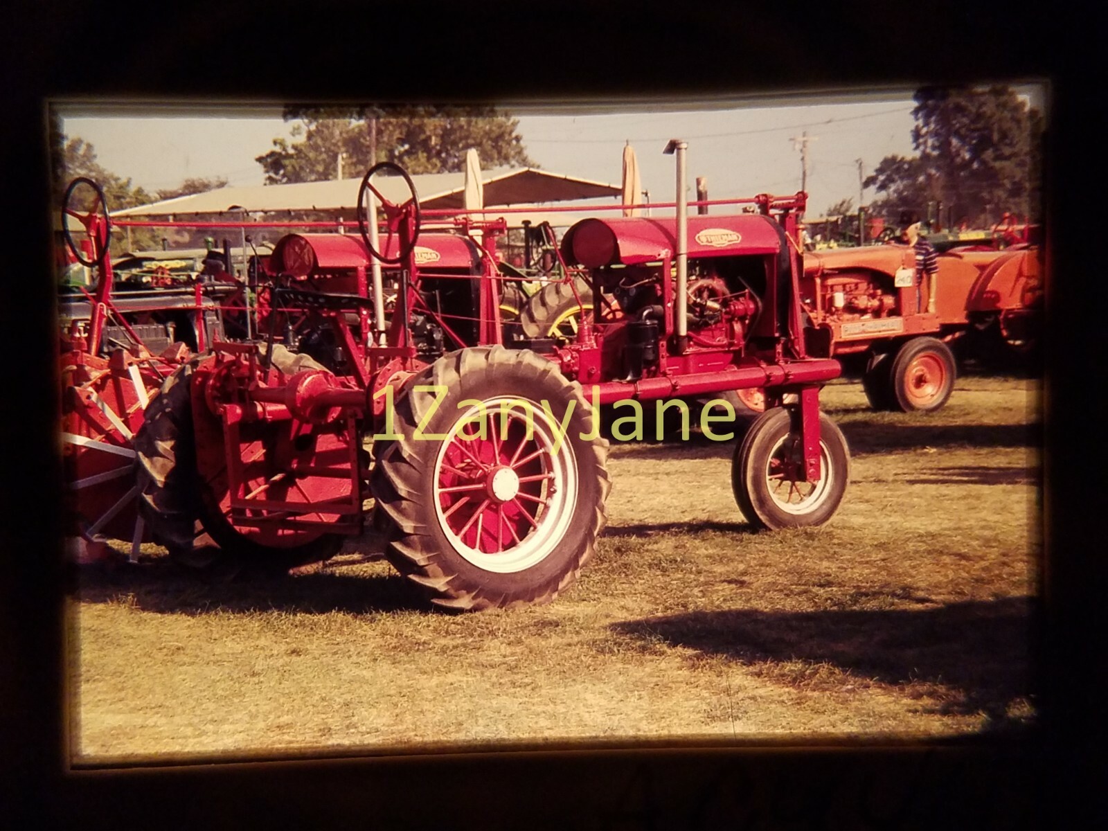 AC4410 35mm Slide of an Allis-Chalmers from MEDIA ARCHIVES RED & ORANGE TRACTOR