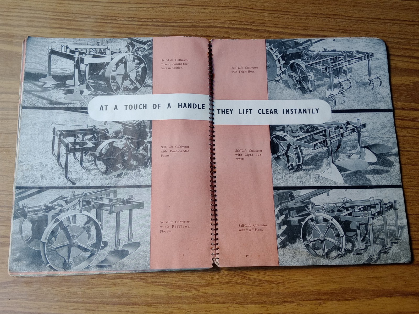 ANTIQUE CATALOG TRACTORS LONDON LTD TRUSTY FOR POWER VERSATITITY FARM EQUIPMENT