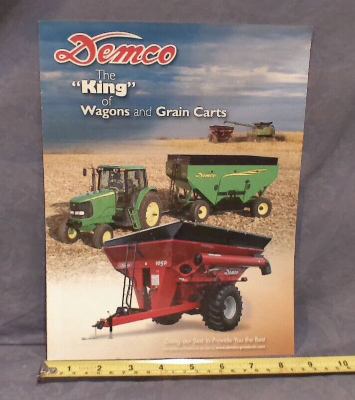 Demco The “King” Of Wagons And Grain Carts Sales Brochure