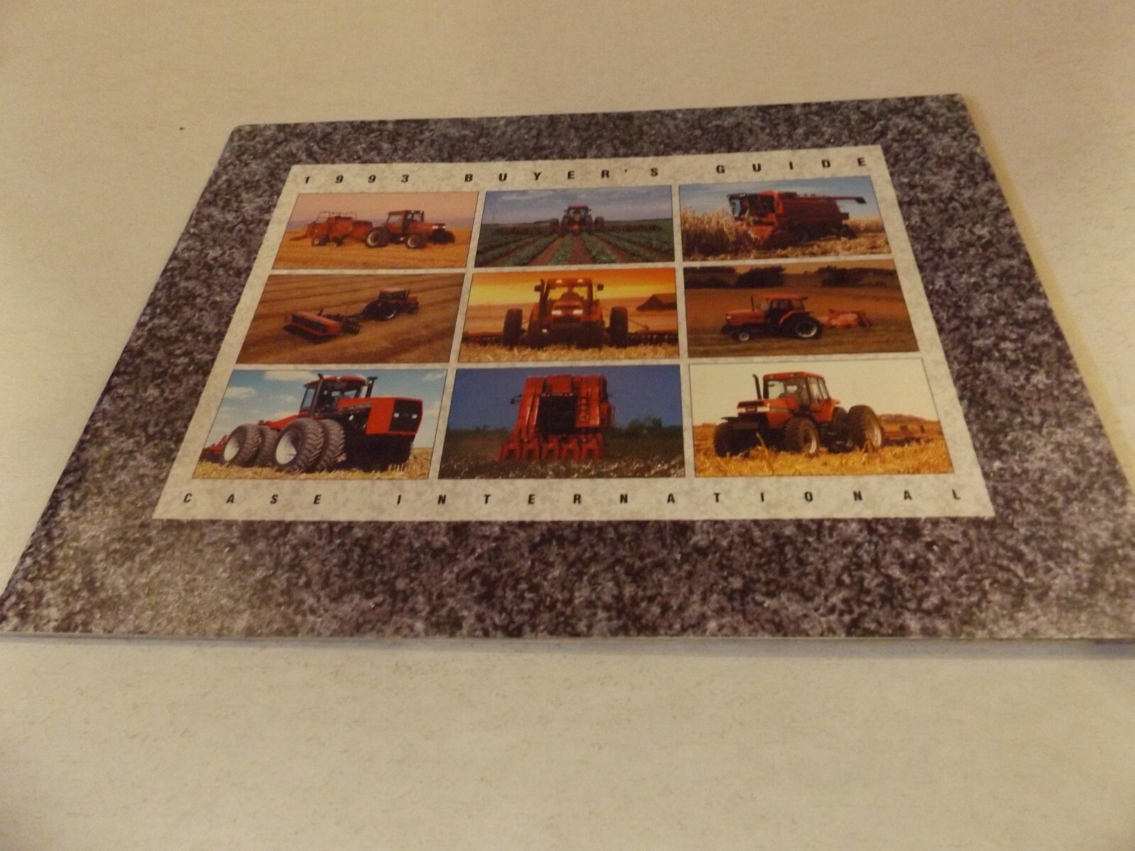 1993 CASE INTERNATIONAL BUYER’S GUIDE , LIT # AD-027033