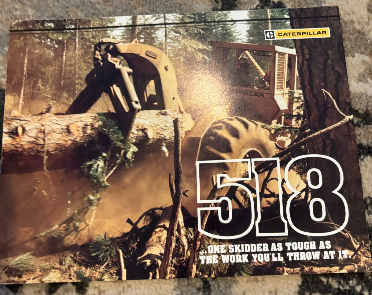 Caterpillar CAT 518 Skidder Brochure FCCA25