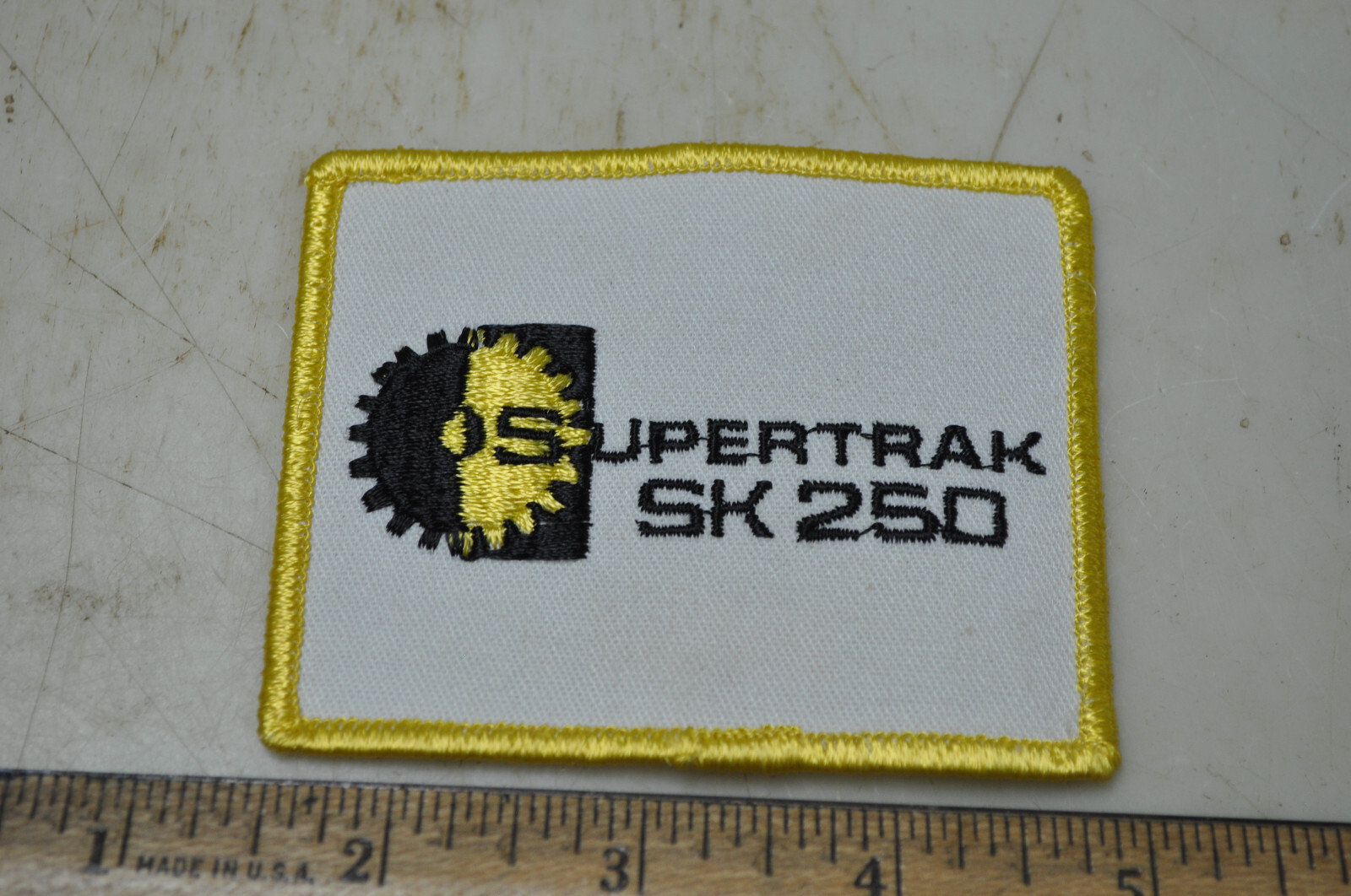 SuperTrak SK250 Forestry Mulcher SUPERTRAK SK 250 Cloth Patch,for a cap/uniform