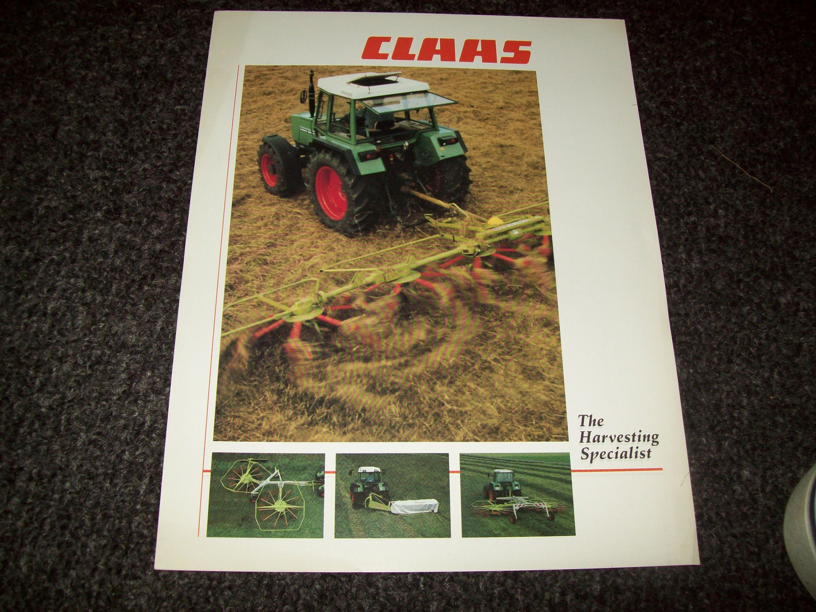 CLAAS DISCO 3000TC BROCHURE AD LITERATURE