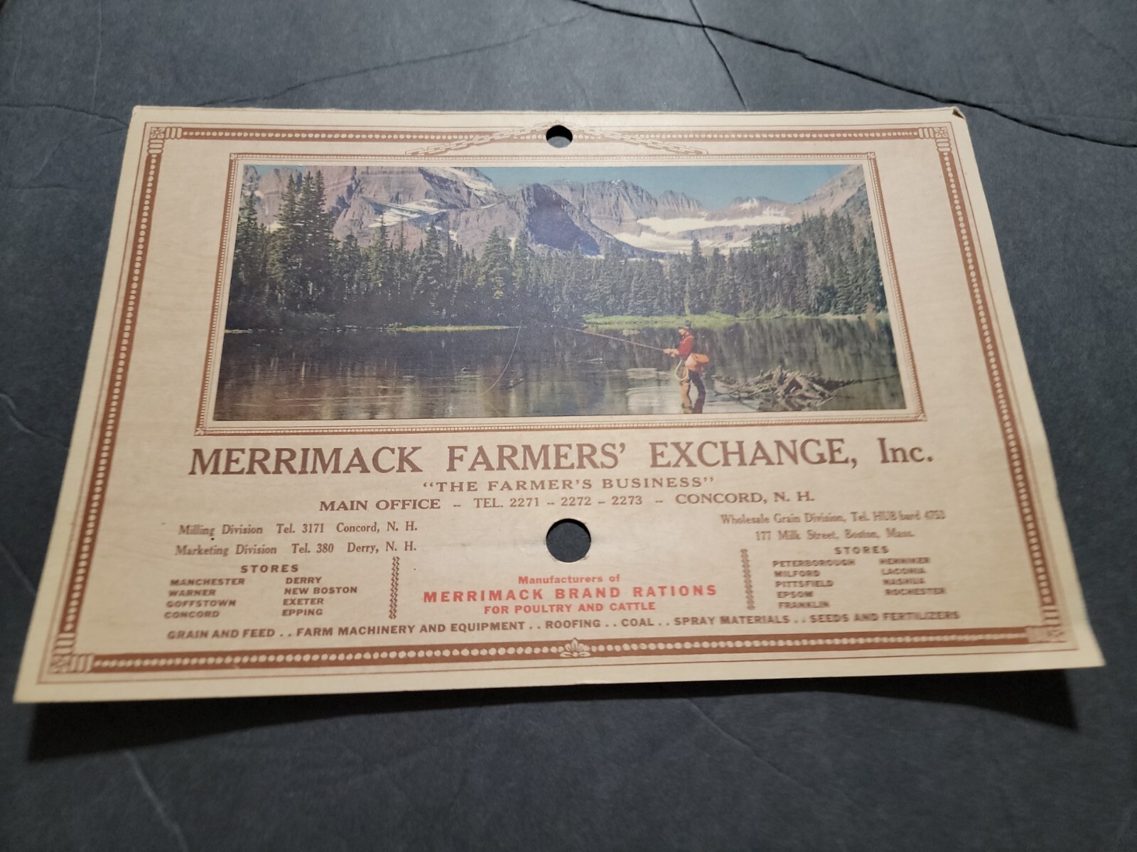 OLD FARMING EXCHANGE ADVERTISING