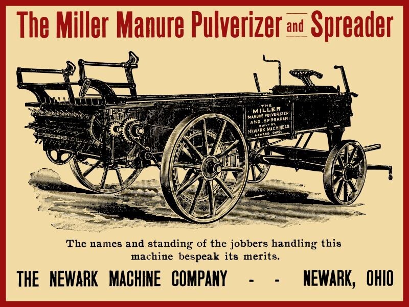 1905 Newark Machine Co. of OhiO NEW Metal Sign 24×30″ USA STEEL XL 7 LBS