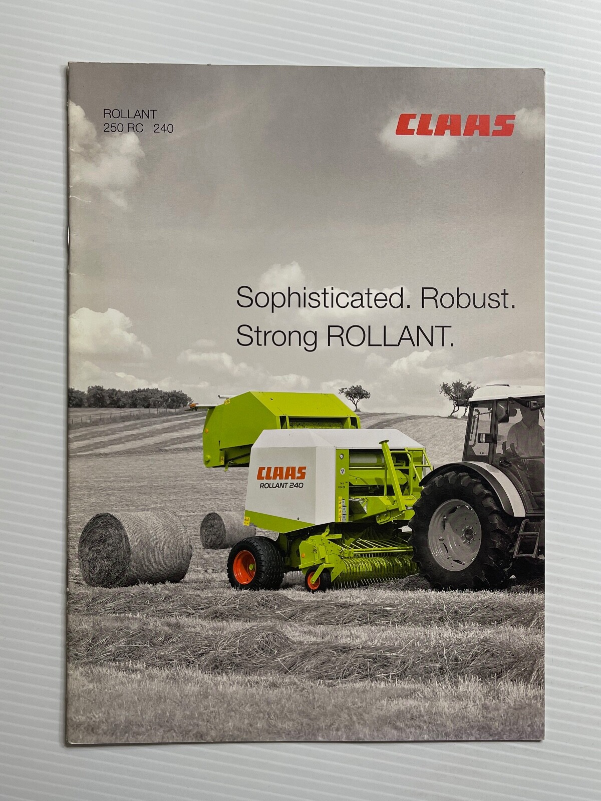 CLAAS Rollant 250 RC 240 Baler Sales Brochure *2009* (Showroom Sales Book)