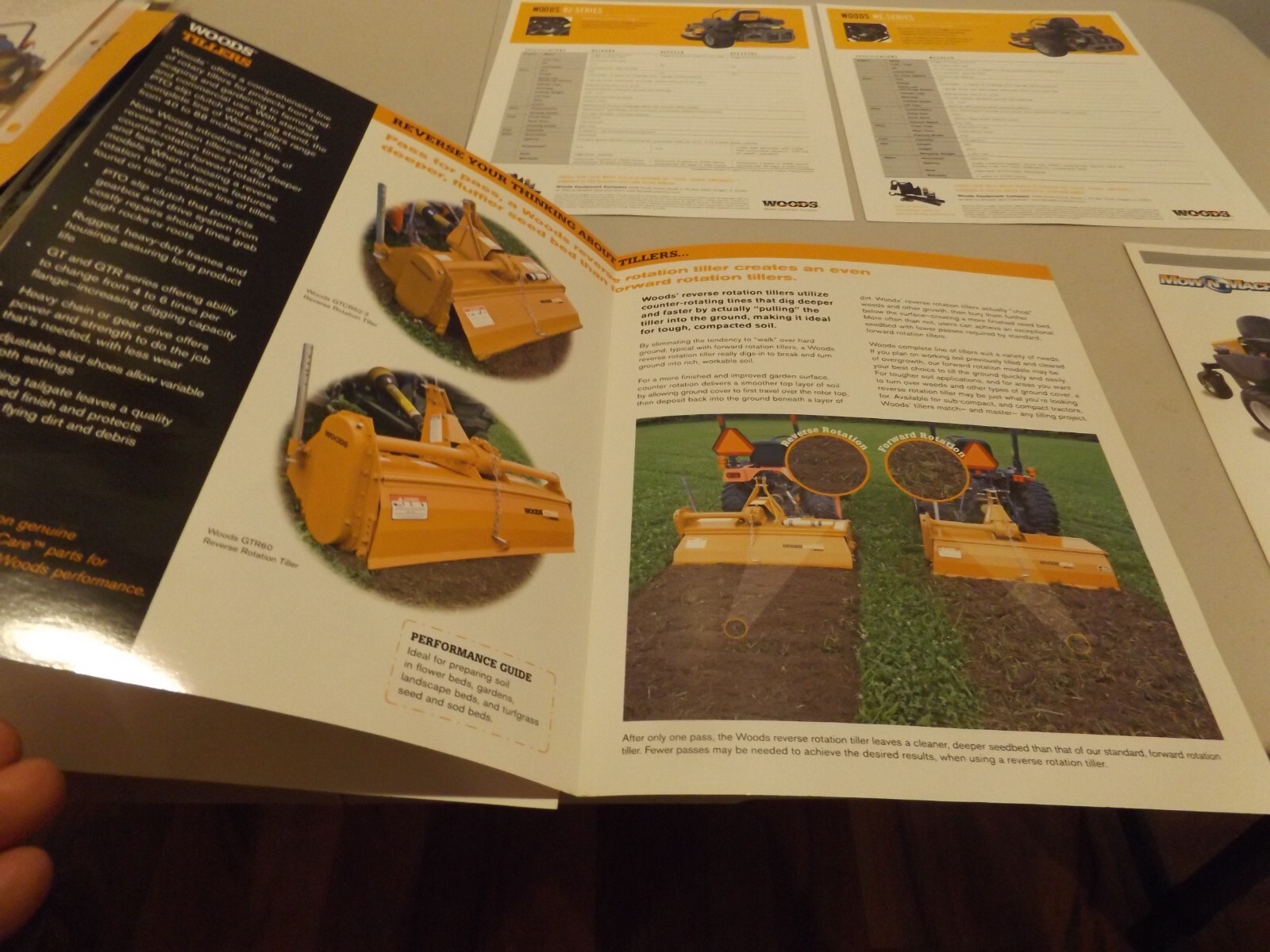 5-pc. WOODS MOW’N MACHINES, 2001-2002