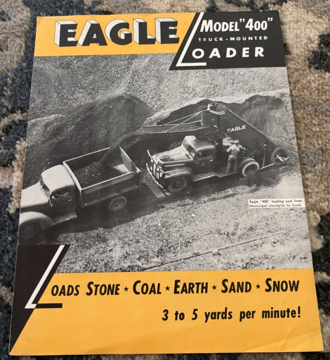 Eagle Model 400 Truck Mounted Loader Brochure DCPA25