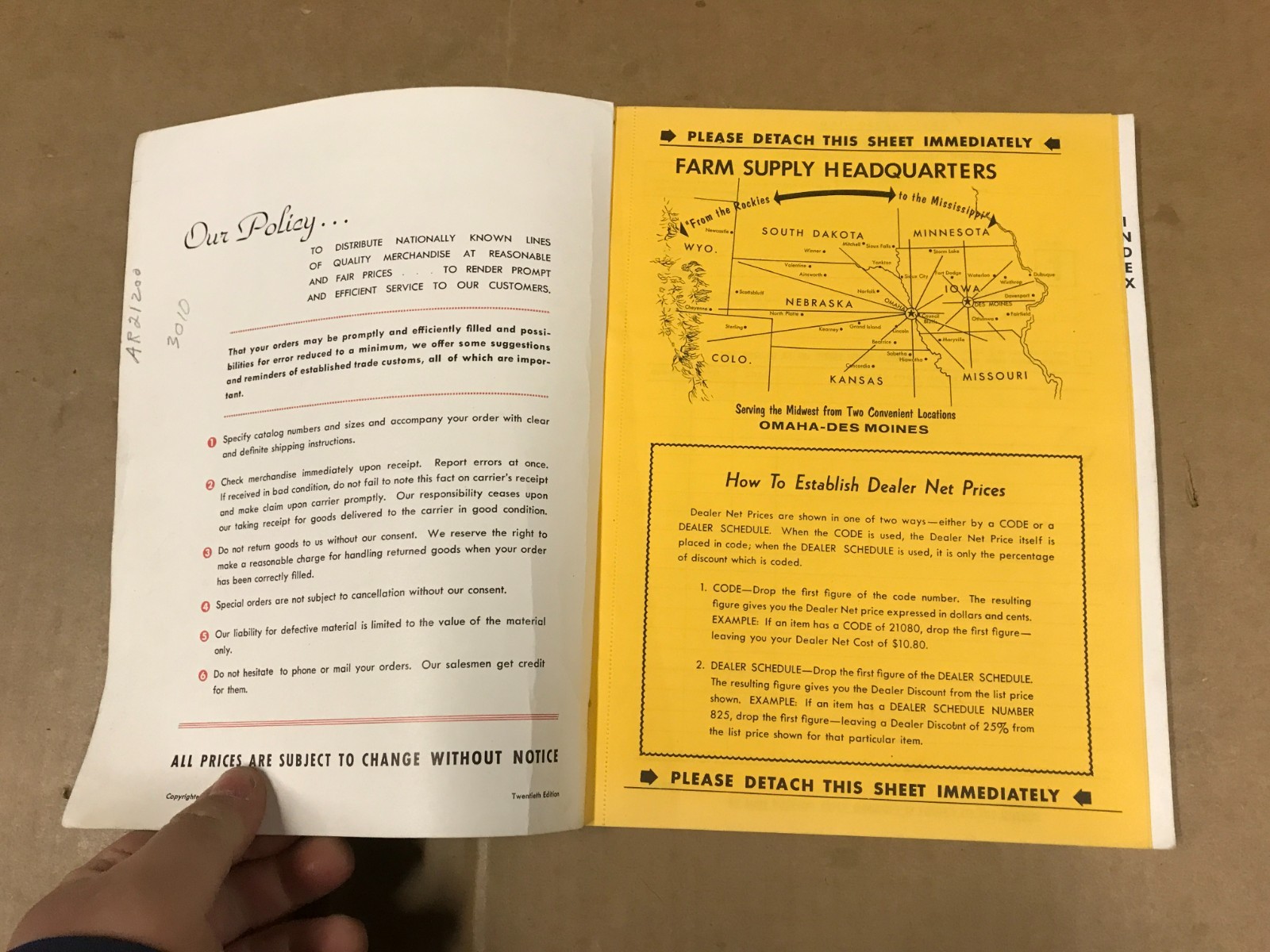 Vintage The Day Book Catalog Of Farm Supplies Catalog – 1961 – John Day Rubber