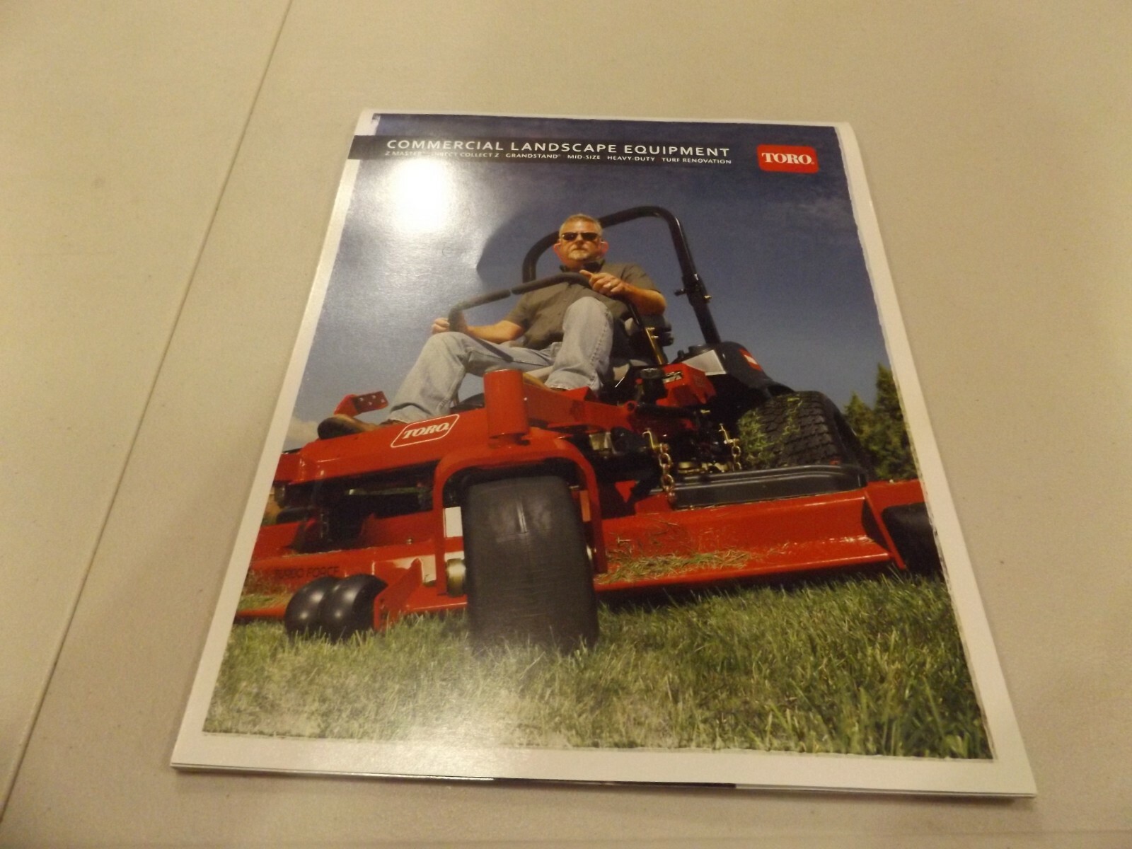 TORO COMMERCIAL LANDSCRAPE EQUIPMENT, LIT. # 490-8758 2014