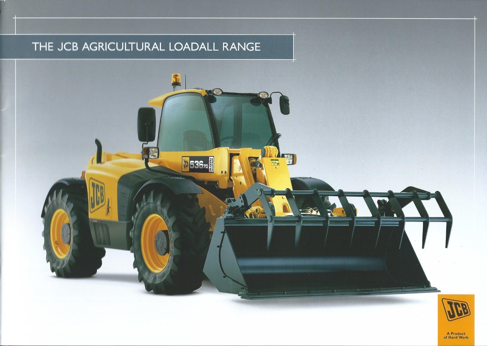 Farm Tractor Brochure – JCB – Loadall – Product Range – c2007 (F4569)