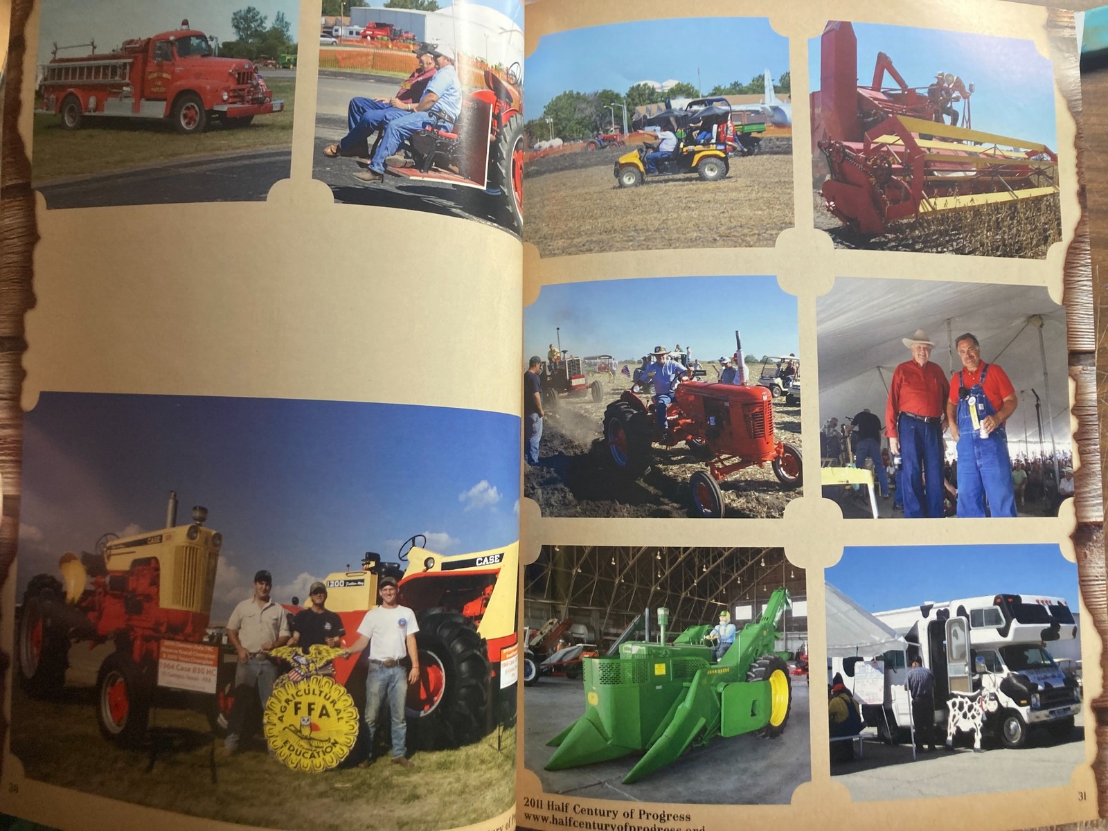 VINTAGE 1979 2011 MT PLEASANT IOWA STEAM THRESHERS REUNION ANTIQUE FARM TRACTORS